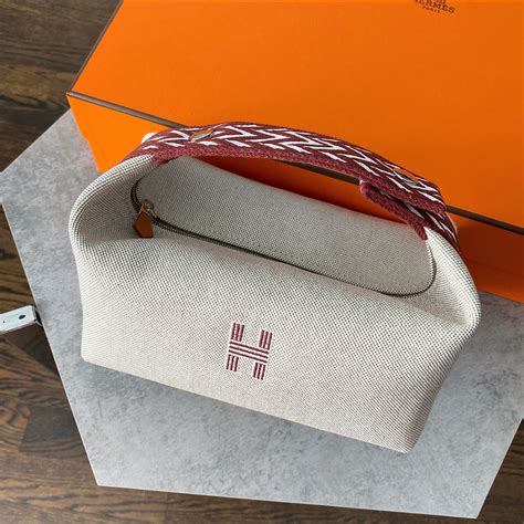 hermes bag cream|hermes lookcosmeticbag.